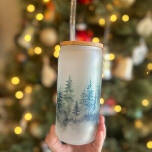 Frosted Forest Glass